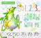 Drawing with Numbers Learn How to Draw Animals Step by Step Birthday Gift for Preschoolers and Kids Age 3-6...
