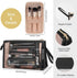 MONSTINA Makeup Bag-with Makeup Brush Plate,Clear Cosmetic Bag Large Capacity,Portable Travel Makeup Case Organizer,TSA Approved Toiletry Bag for ...
