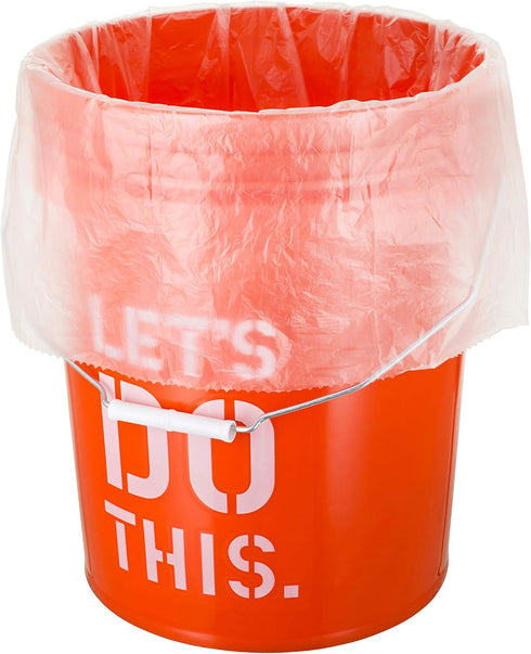 5 Gallon Bucket Liner Bags for Marinading and Brining - Durable, Food Grade, BPA Free, 25/Roll...