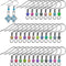 120pcs Hypoallergenic Earring Hooks for Jewelry Making,Ear Wires Fish Hooks French Wire Hooks Colorful Fish Hook Earrings French Ear Wires for DIY...