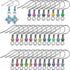120pcs Hypoallergenic Earring Hooks for Jewelry Making,Ear Wires Fish Hooks French Wire Hooks Colorful Fish Hook Earrings French Ear Wires for DIY...