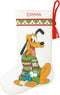 Dimensions Pluto Christmas Stocking Counted Cross Stitch Kit for Beginners, 14 Count White Aida Cloth, 10''L...