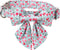 Lionet Paws Design Dogs Collar Cute Flower Sailor Bow Dog Collars for Girl Female Small Medium Dogs with Tulips S...