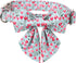 Lionet Paws Design Dogs Collar Cute Flower Sailor Bow Dog Collars for Girl Female Small Medium Dogs with Tulips S...