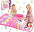 3 in 1 Piano Drum Babies Play Mat, Piano Keyboard & Drum Animal Touch Unicorn Toys for Girls, Baby Toys for 1 Year Old Toddler Girl Toy Age 1-2 Bi...