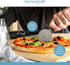 KitchenCraft KCPIZZA Pizza Cutter Wheel with Nylon Handle, Stainless Steel, 20 cm...