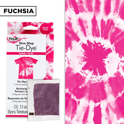 Tulip Fabric Dye Open Stock 29039 Fdy Refill Fuschia, Fuchsia...