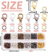 Pandahall 6 Colors Jewelry Finding Kits with 5mm Open Jump Rings & 12x6mm Lobster Claw Clasp for DIY Bracelet Necklace Jewelry Making...