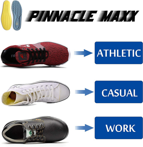 Full Length Thick Memory Foam Shoes Insert with Arch Support - Premium Cushioning Orthopedic Shoe Insoles for Heel Pain & Plantar Fasciitis, Runni...