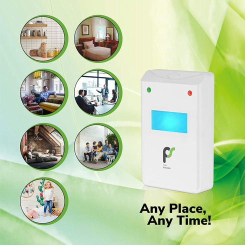 CraveGreens - Pest Soldier - Electronic Plug Ultrasonic Pest Control Repeller for Insects - White, Set of 4...