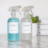 Clean-Modern White Bathroom Labels, Laundry Labels & Cleaning Labels by Paper & Pear - Waterproof Labels for Bottles - 2.6” Square Bathroom Labels...