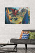 Trends International The Wizarding World: Harry Potter - Illustrated Quidditch Wall Poster, 34L x 22.4W, Premium Poster & Mount Bundle...