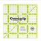 Omnigrip 3-1/2" Square Ruler, Clear Quilting and Sewing Ruler...