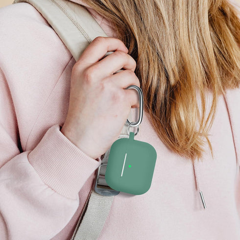 AirPods 3 Case Cover, Silicone Protective Accessories Skin with Keychain and Cleaner Kit Compatible with Apple AirPod 3rd Generation 2021 for Wome...