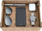 Faux Leather Valet Tray Organizer for Men - Catch-All Tray for Entryway Table Key, Wallet, Watch, Coin Change, Phone, Dresser EDC Dump Jewelry, Be...