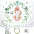 Evovee Baby Monthly Milestone Blanket Girl Boy Unisex Gender Neurtal Month Age Photo Photography Backdrop Newborn Props Nursery Decor Fleece Marke...