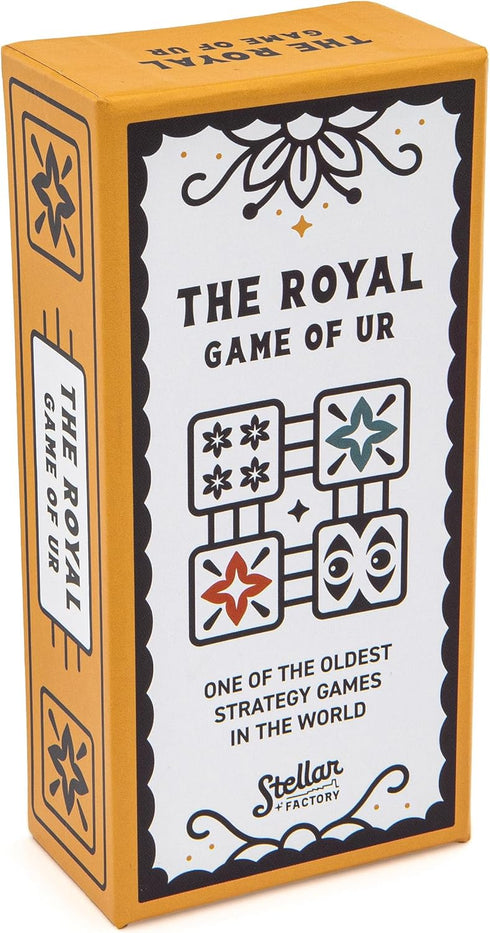 Stellar Factory The Royal Game of UR - Compact, Travel-Friendly | One of The Oldest Strategy Games in The World...