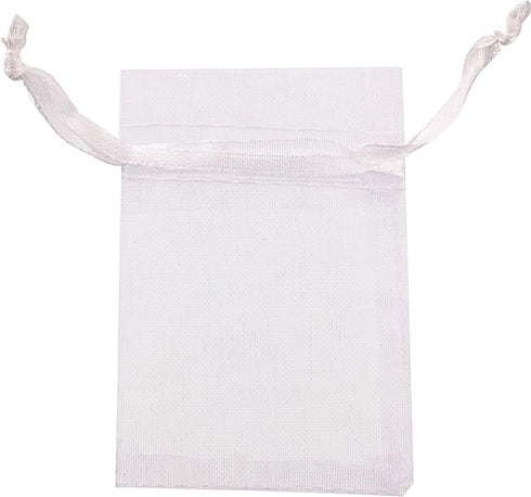 ATCG 25pcs 12x16 Inches Large Drawstring Organza Bags Decoration Festival Wedding Party Favor Pouches (White)...