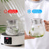 CNGLASS One-Touch Glass Tea Maker,20oz(600ml) Glass Teapot and Kettle with Stainless Steel Filter Lid,Borosilicate Glass Tea Pot for Loose Leaf Te...
