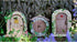Top Collection 5.25" Miniature Fairy Garden & Terrarium Charming Round Door Decor, Small...
