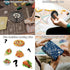 Fidget Spinner Dice 7-in-1 Metal DND Dice Set Built-in D4, D6, D8, D10, D%, D12 and D20 Unique Dice Spinner Wizard Metal D&D Dice for Dungeons and...