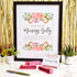 Sparkle and Bash Baby Shower Measuring Game - Pink 28-Piece Set - How Big is Mommy’s Belly with 24 Guess Cards, 3 Pink Tapes & Sign for Moms-to-Be...