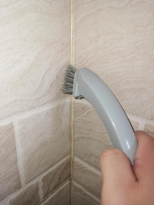 Detachable Cleaning Brush Handheld Brush Gap Brush Stiff Heavy-Duty Scrub Brush for Tile,Carpet,Bathroom Tubs,Grout,Blinds,Carpet,Shoes,Kitchen Si...