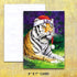 LSU Christmas Card with Recipe - LSU Christmas Cat in the Hat...