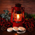 5 Rolls Oil Lamp Wicks Flat Oil Lanterns Wicks with Stitch for Oil Lamps and Candle Burners, 30 Feet (Red, 1/2 Inch)...