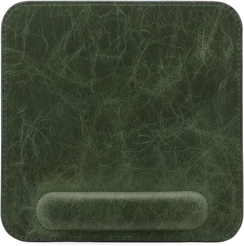 Londo Top Grain Leather Mousepad with Wrist Rest...