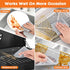 Non Scratch Wire Dishcloth,Double-Layer Wire Dishwashing Rags for Wet and Dry,Wire Miracle Cleaning Towels and dish Cloths Multipurpose for Washin...