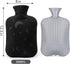 Hot Water Bottle with Soft Cover, 2L Hot Water Bag for Menstrual Cramps, Neck and Shoulder Pain Relief, Hot and Cold Therapies, Hand Feet Warmer, ...