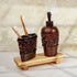 Essentra Home Bronze Liquid Soap Dispenser for Bathroom, Bedroom or Kitchen. Also Great for Hand Lotion and Essential Oils....