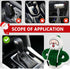 Car Gear Shift Boot Cover Sleeve Protector with Non-slip Denim for Automatic Transmission Stick Shifter (Green)...