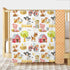 Farm Baby Blankets for Boys Girls, Soft Minky Blanket with Double Layer Dotted Backing, Newborn Travel Blanket for Toddler Nursery Crib Stroller, ...