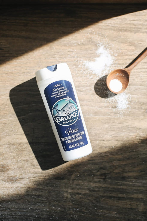 La Baleine Fine Sea Salt Shaker, 4.4 Oz...