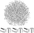 2000 PCS Crimp Beads for Jewelry Making, Teaaha 2mm Crimping Beads Silver Plated Brass Tube Beads Column Stoppers,Tube Crimp End Beads for Earring...