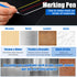 2 Pcs Welders Pencil with 48 PCS Round Refills Mechanical Pencils Metal Welding Marker for Tube Pipe Fitter Welder Steel Construction Woodworking ...