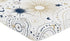 Sweet Jojo Designs Star and Moon Boy or Girl Fitted Mini Crib Sheet Baby Nursery for Portable Crib or Pack and Play - Navy Blue, Gold, and Grey Ce...