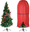 Christmas Tree Cover with Adjustable Straps, Durable Upright Xmas Tree Storage Bag with Zipper & Drawstring for up to 6 Foot Artificial Tree Stand...