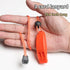 Camping Signal Whistles Plastic Loud 120Db for Kayak Life Vest Boating Fishing Hiking Survival Rescue Lifeguard with Lanyard (Pack of 5)...