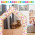 65.6ft Candyland Bulletin Board Border Self Adhesive Scalloped Border Trims Candyland Cutouts Bulletin Board for Candyland Classroom School Door D...