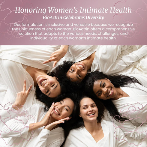 Bioactrin Vaginal Probiotics for Women - Formulated Bacterial Vaginosis Treatment, Yeast Infection and Vaginitis Relief - BV Treatment for Women P...
