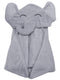 YOYOO Premium Baby Bath Towel – Viscose Derived from Bamboo, Baby Hooded Towels - Newborn Essential Cute Grey Little Elephant -Perfect Baby Regist...
