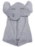 YOYOO Premium Baby Bath Towel – Viscose Derived from Bamboo, Baby Hooded Towels - Newborn Essential Cute Grey Little Elephant -Perfect Baby Regist...