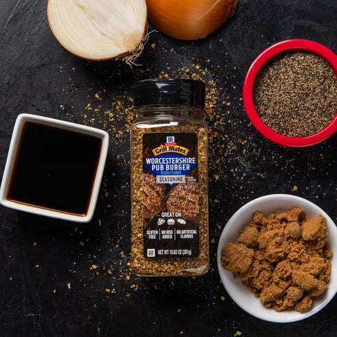 McCormick Grill Mates Worcestershire Pub Burger Seasoning, 10.62 oz...
