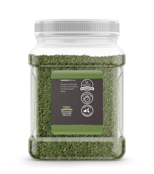 Birch & Meadow 9 oz of Dill Weed, Garnish & Pickling, Light Taste...