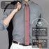 Men's Knit Tie Slim Skinny Square Necktie Width 2.2 inches Washable Solid Color and Gift Box...