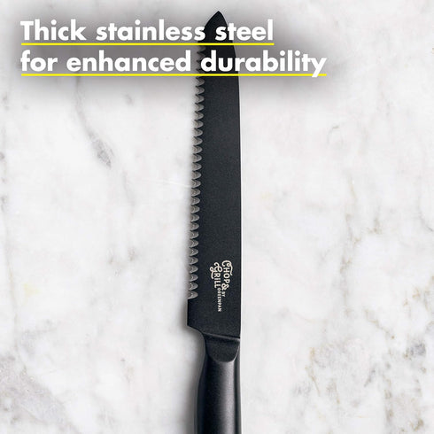 GreenPan Chop & Grill Serrated Utility Knife...