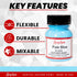 Angelus Acrylic Leather Paint, 1 oz, Pale Blue...